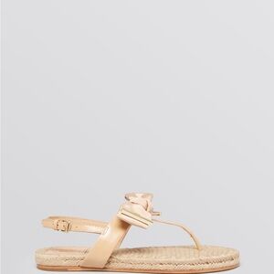 Tory Burch Penny Bow flat espadrille sandals